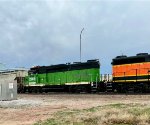 BNSF 2745 (ex-BN 2241, exx CBQ 964)